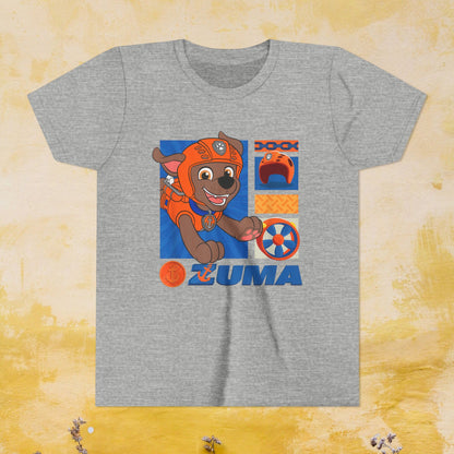 Zuma - Paw Patrol T-shirt - Animation TV Series Youth Short Sleeve Tee