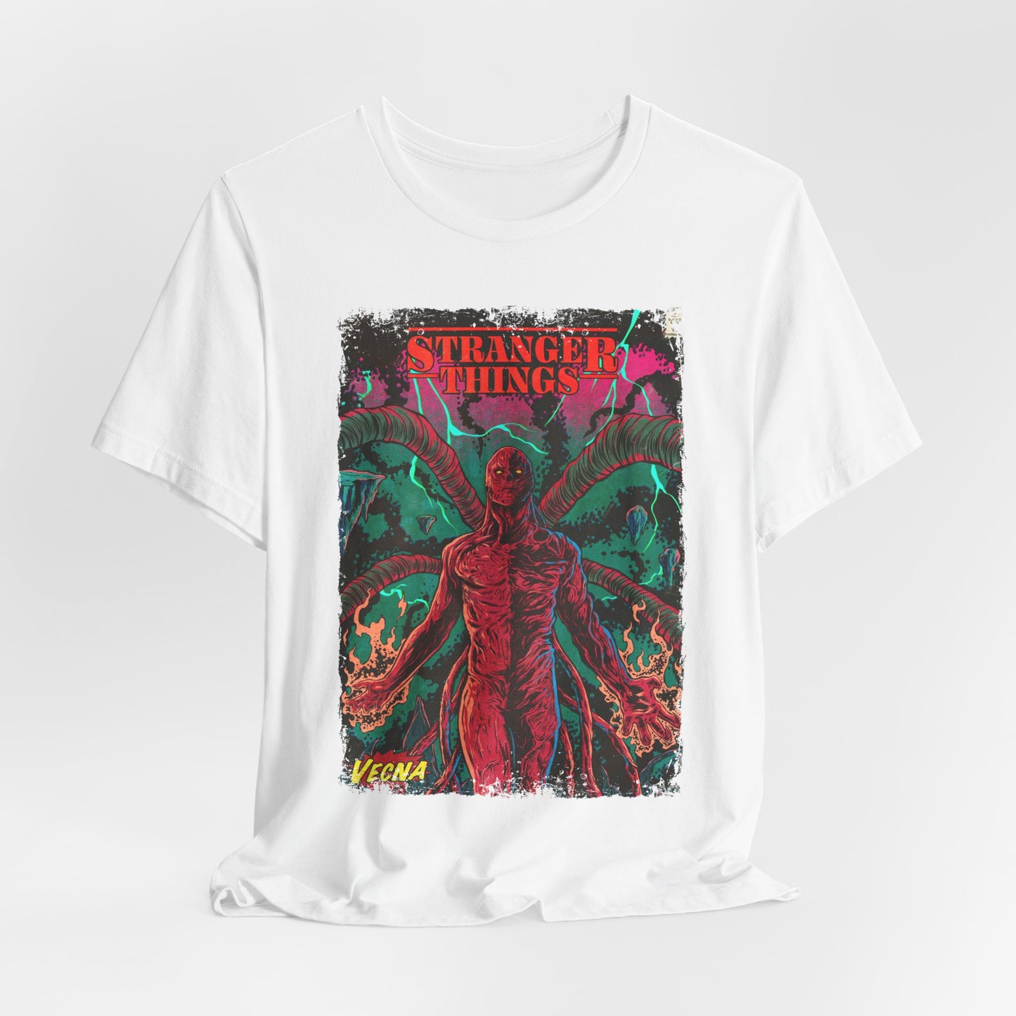Stranger Things Horror Sci-Fi TV Series | Unisex Graphic Short Sleeve Tee