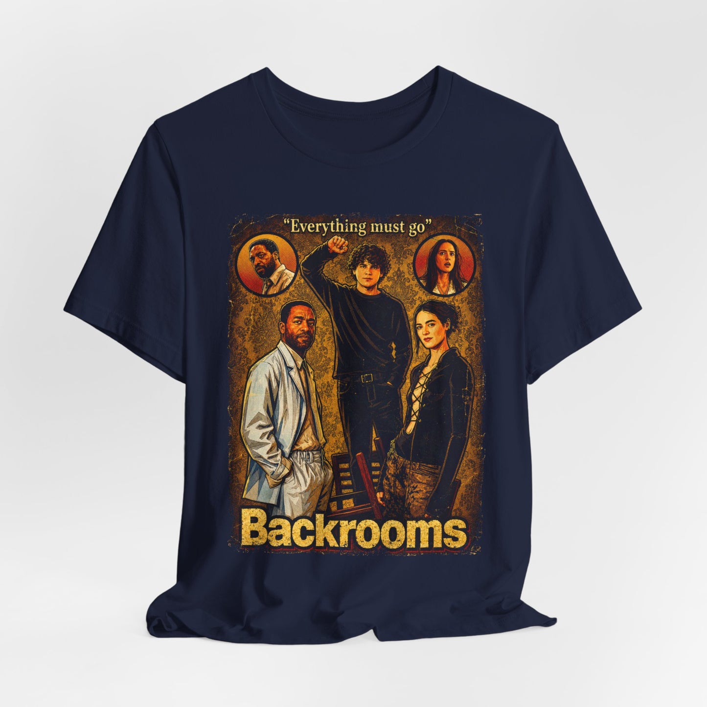 Backrooms Horror Movie | Unisex Graphic Short Sleeve Tee