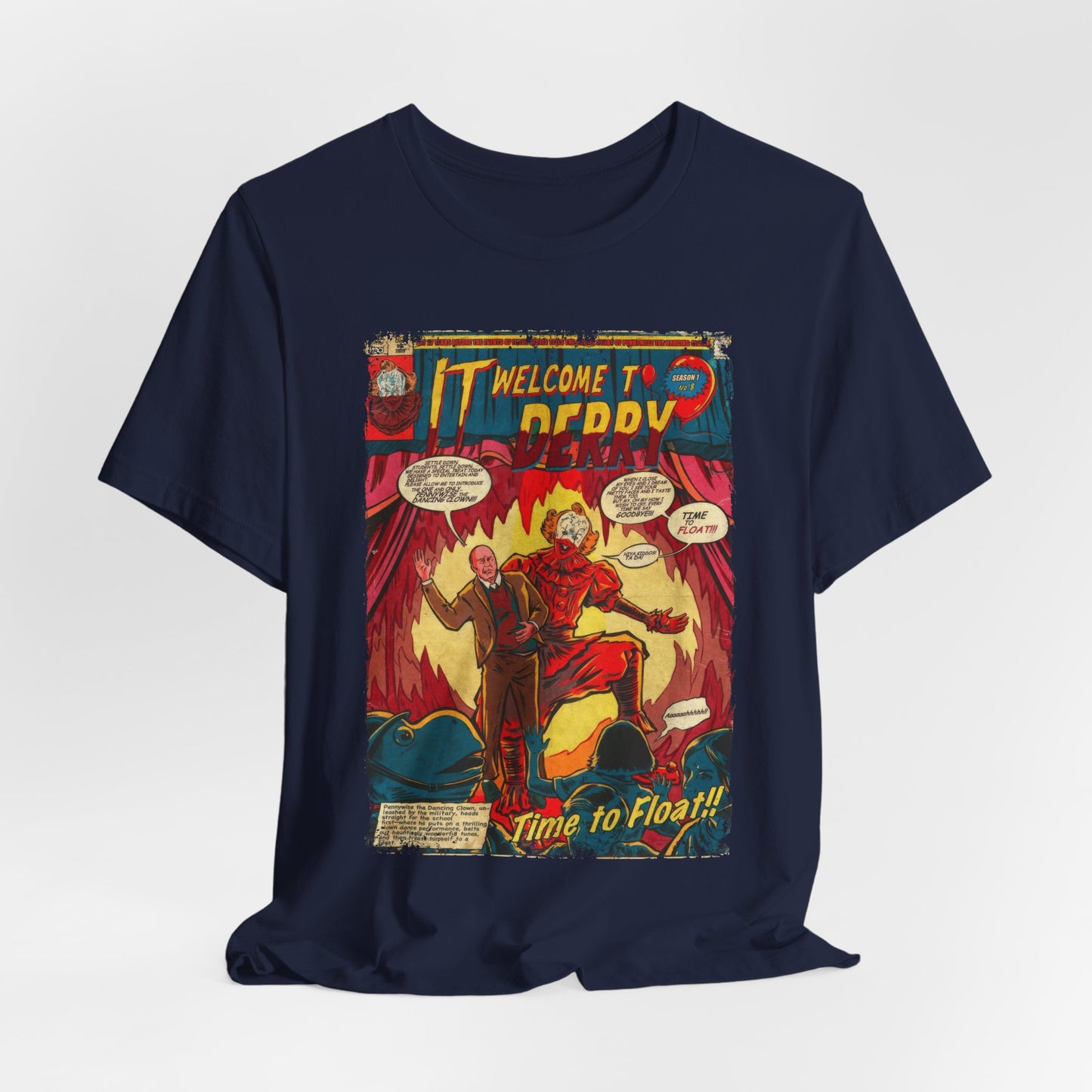 IT Welcome To Derry Horror TV Series | Unisex Graphic Short Sleeve Tee