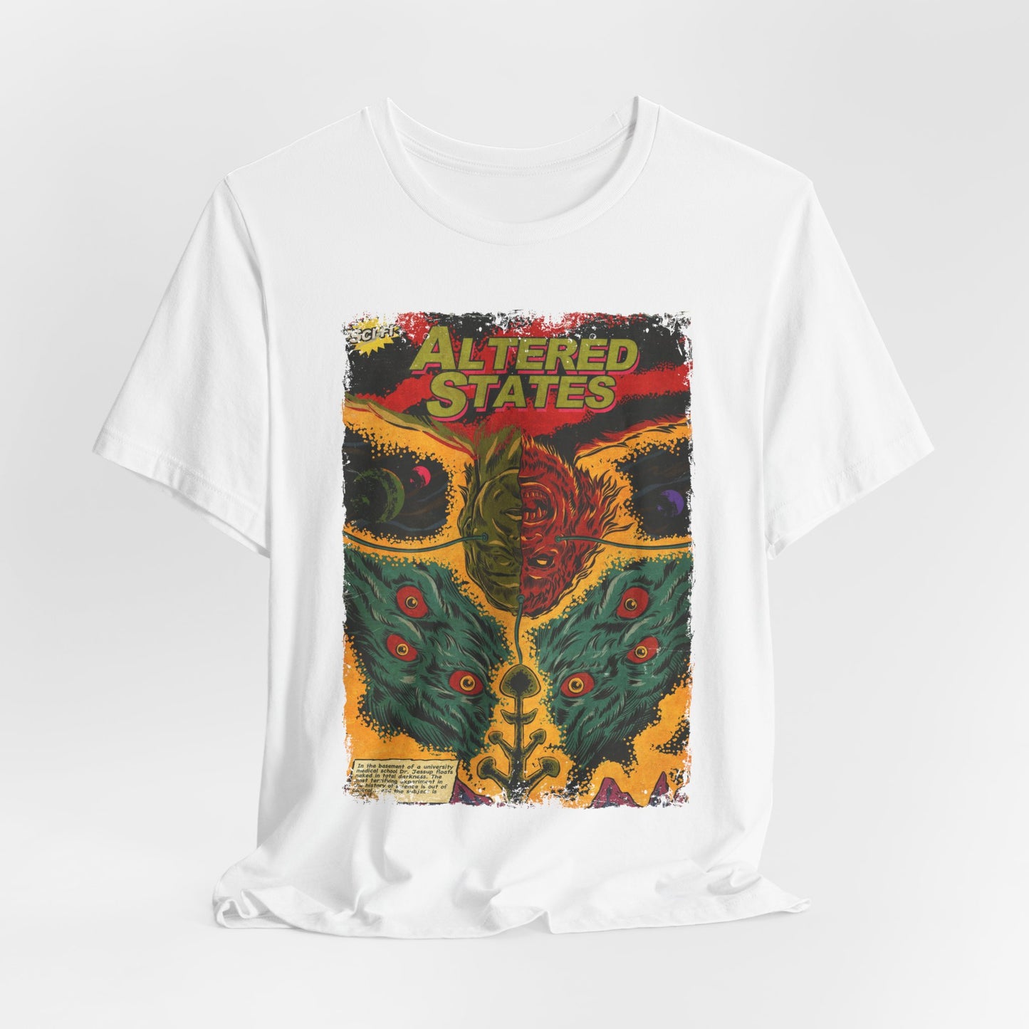 Altered States Horror Movie | Unisex Graphic Short Sleeve Tee