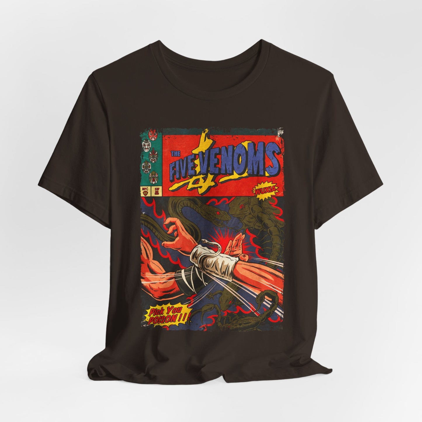 The Five Venoms Movie | Unisex Graphic Short Sleeve Tee