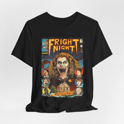 Fright Night Horror Movie | Unisex Graphic Short Sleeve Tee
