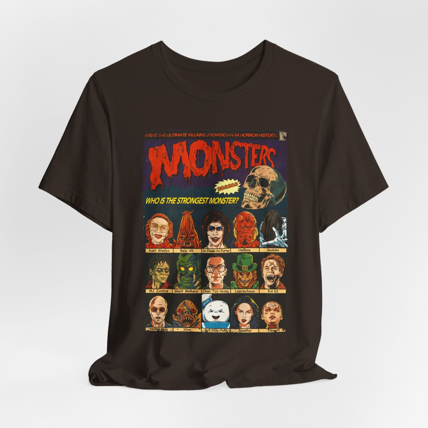 Monsters Horror Movie | Unisex Graphic Short Sleeve Tee