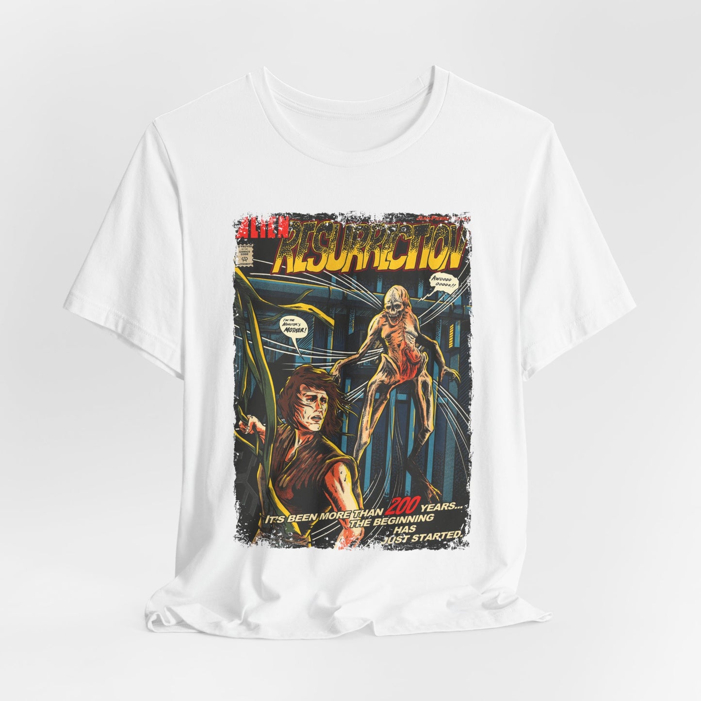 Alien Resurrection Horror Sci-fi Movie | Unisex Graphic Short Sleeve Tee