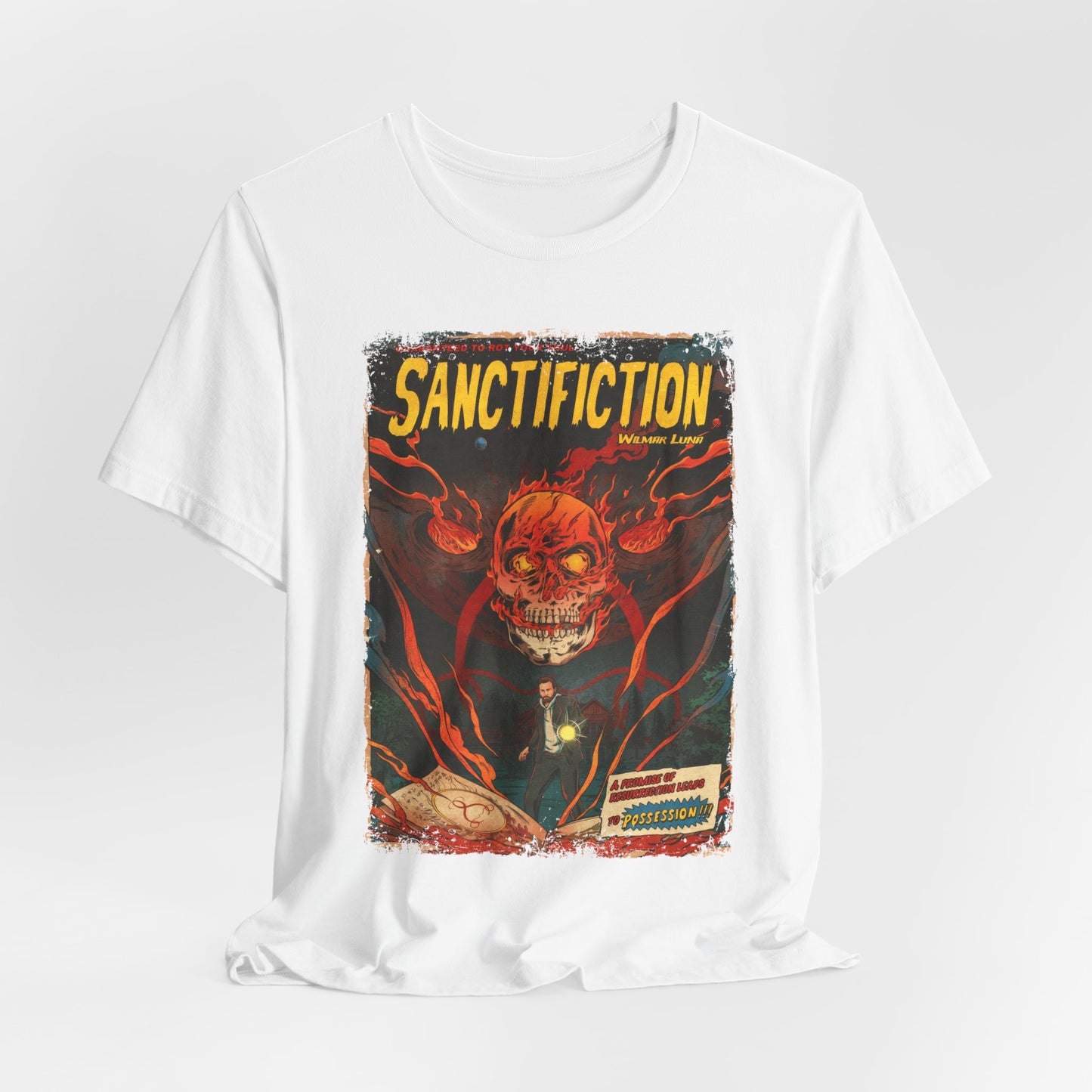 Sactifiction Horror Movie | Unisex Graphic Short Sleeve Tee