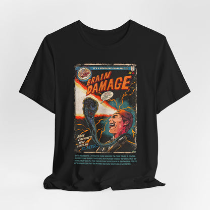 Brain Damage Horror Movie | Unisex Graphic Short Sleeve Tee
