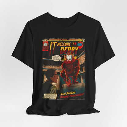 IT Welcome To Derry Horror TV Series | Unisex Graphic Short Sleeve Tee