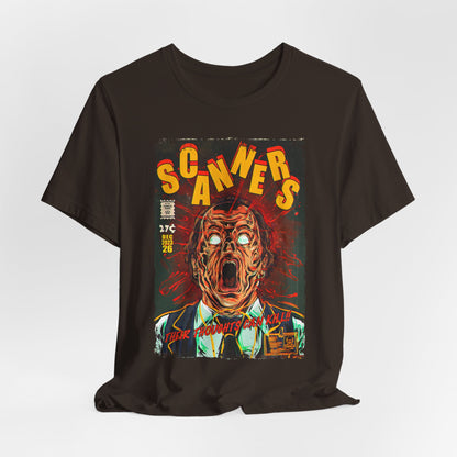 Scanners Horror Movie | Unisex Graphic Short Sleeve Tee