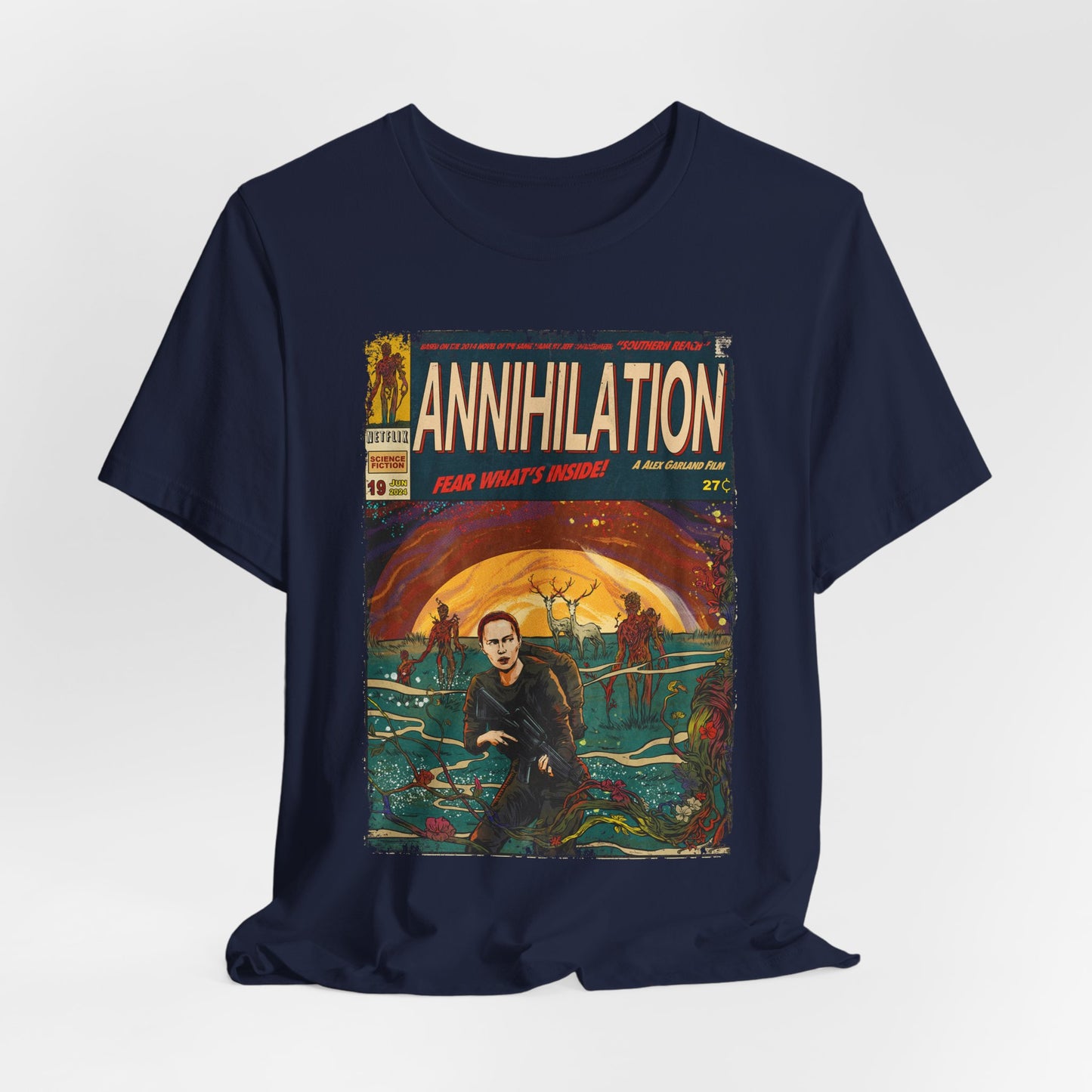 Annihilation Horror Movie | Unisex Graphic Short Sleeve Tee