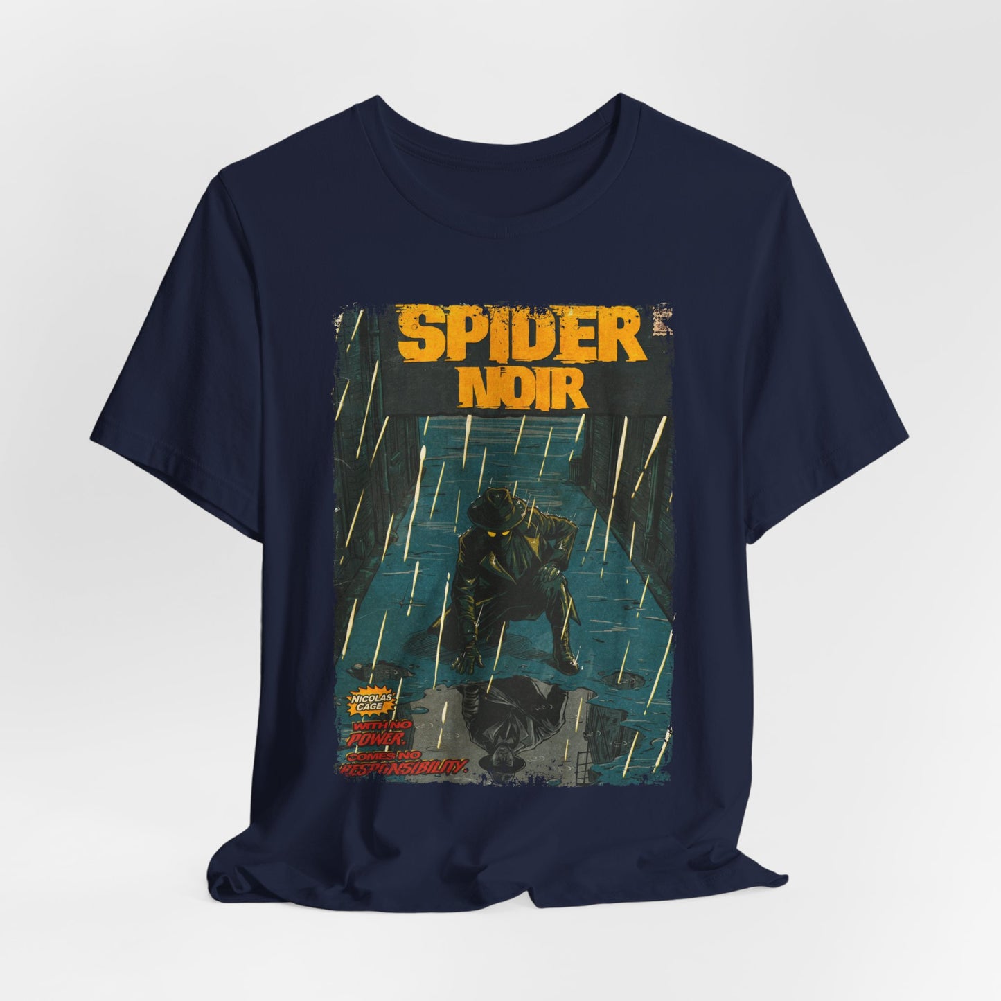 Spider Noir Superhero TV Series | Unisex Graphic Short Sleeve Tee