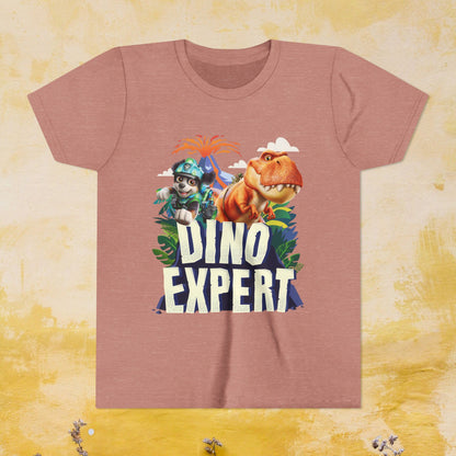Dino Expert - Paw Patrol: The Dino Movie T-shirt - Animation TV Series Youth Short Sleeve Tee
