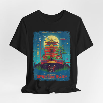Ghibli's Spirited Away Anime Movie T-Shirt | Unisex Graphic Short Sleeve Tee