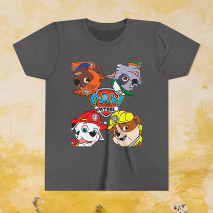 Paw Patrol T-shirt - Animation TV Series Youth Short Sleeve Tee