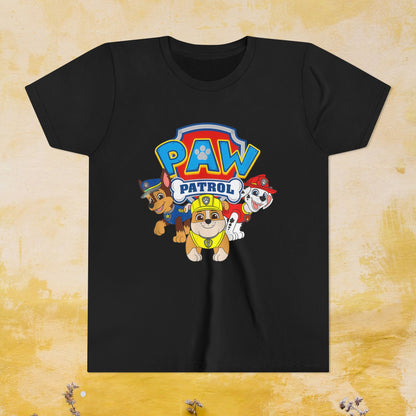 Paw Patrol T-shirt - Animation TV Series Youth Short Sleeve Tee