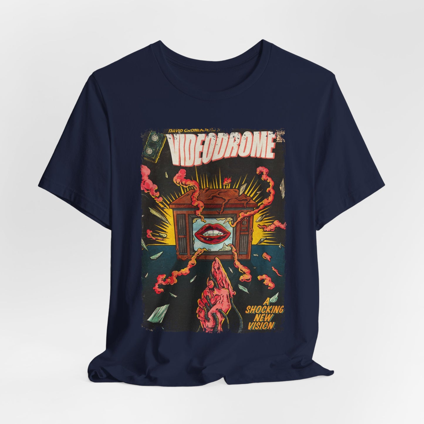 Videodrome Horror Movie | Unisex Graphic Short Sleeve Tee