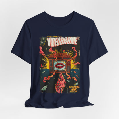 Videodrome Horror Movie | Unisex Graphic Short Sleeve Tee