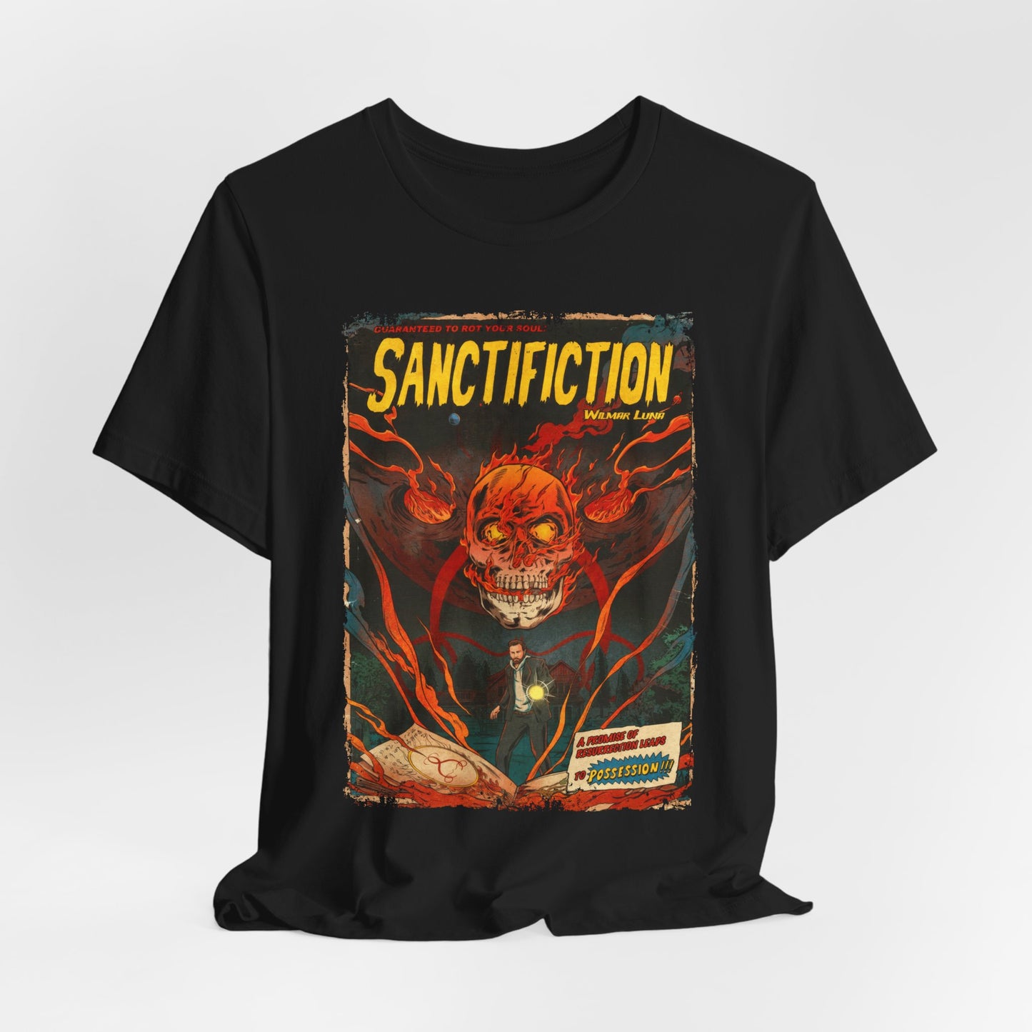 Sactifiction Horror Movie | Unisex Graphic Short Sleeve Tee