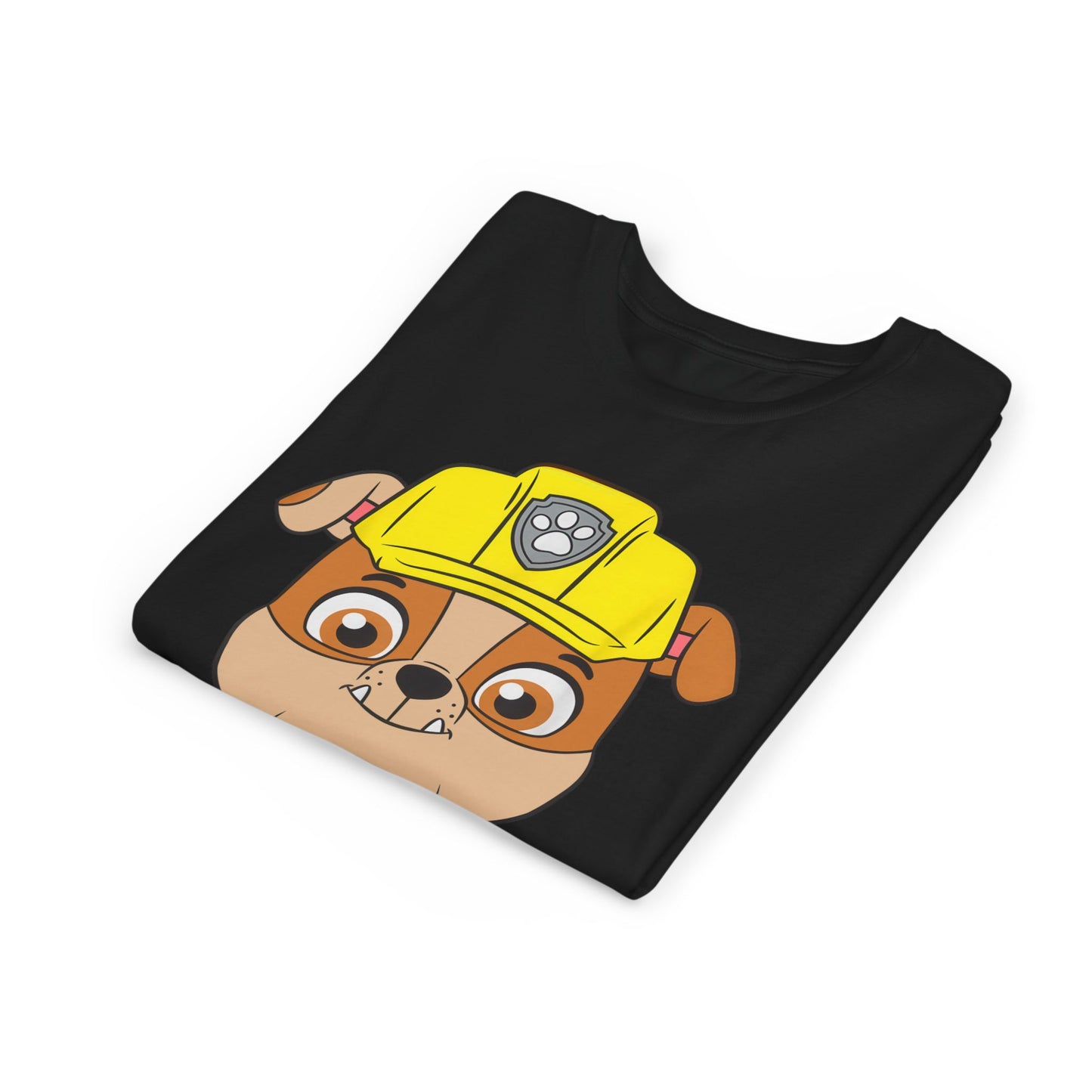 Rubble - Paw Patrol T-shirt - Animation TV Series Youth Short Sleeve Tee