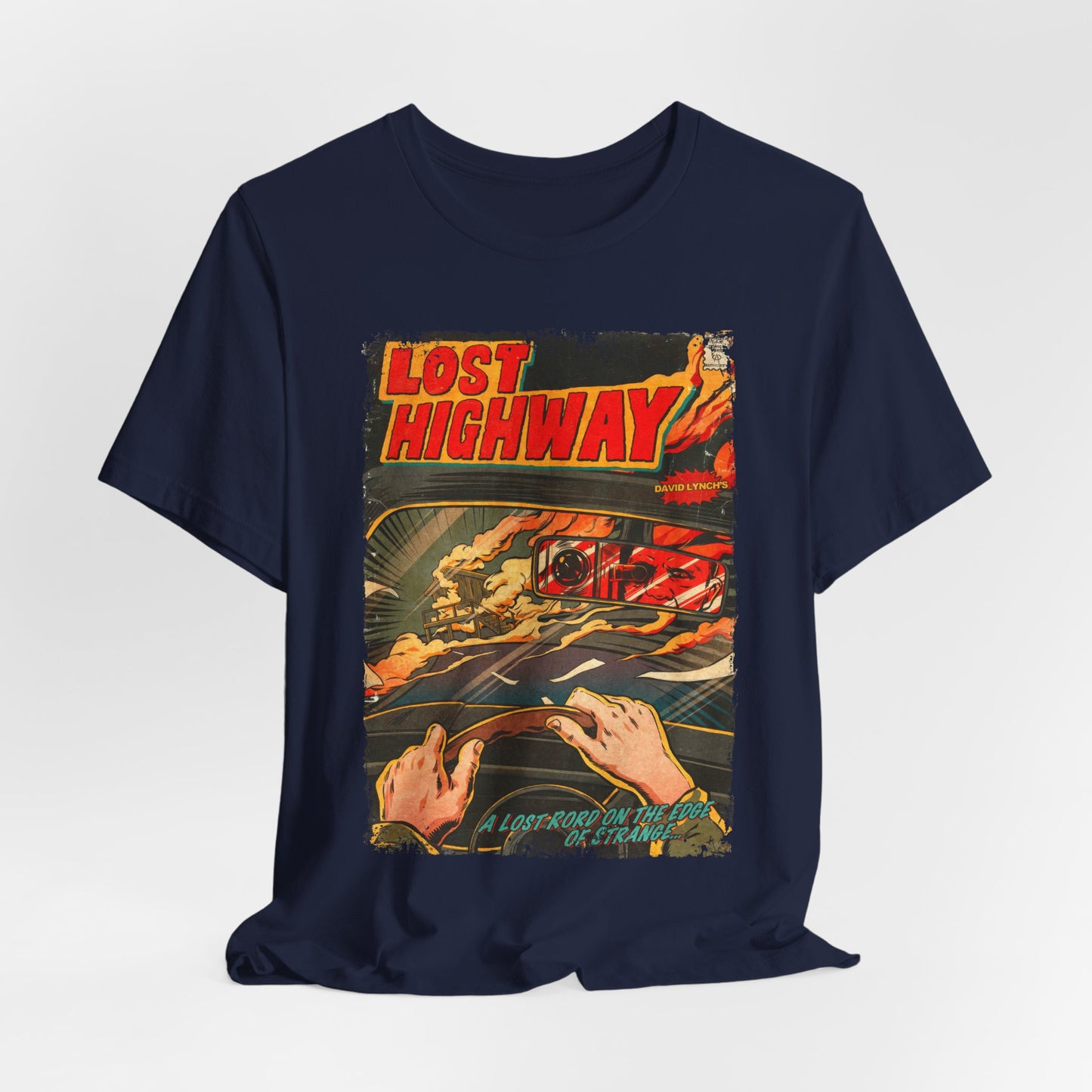 Lost Highway Horror Movie | Unisex Graphic Short Sleeve Tee