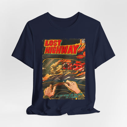 Lost Highway Horror Movie | Unisex Graphic Short Sleeve Tee
