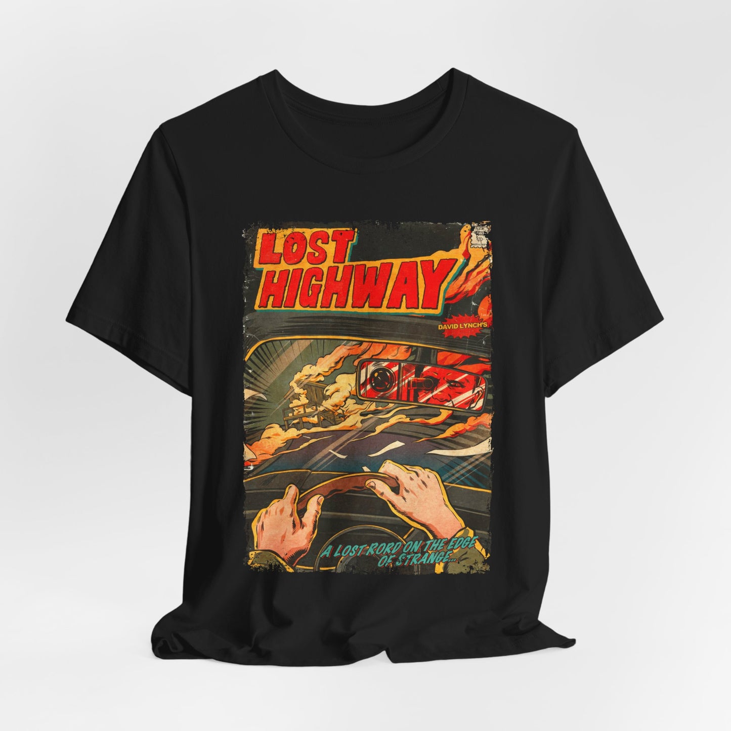 Lost Highway Horror Movie | Unisex Graphic Short Sleeve Tee