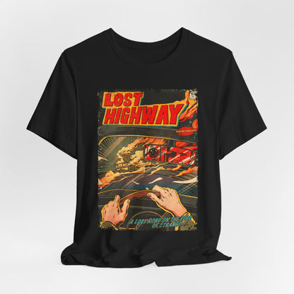 Lost Highway Horror Movie | Unisex Graphic Short Sleeve Tee