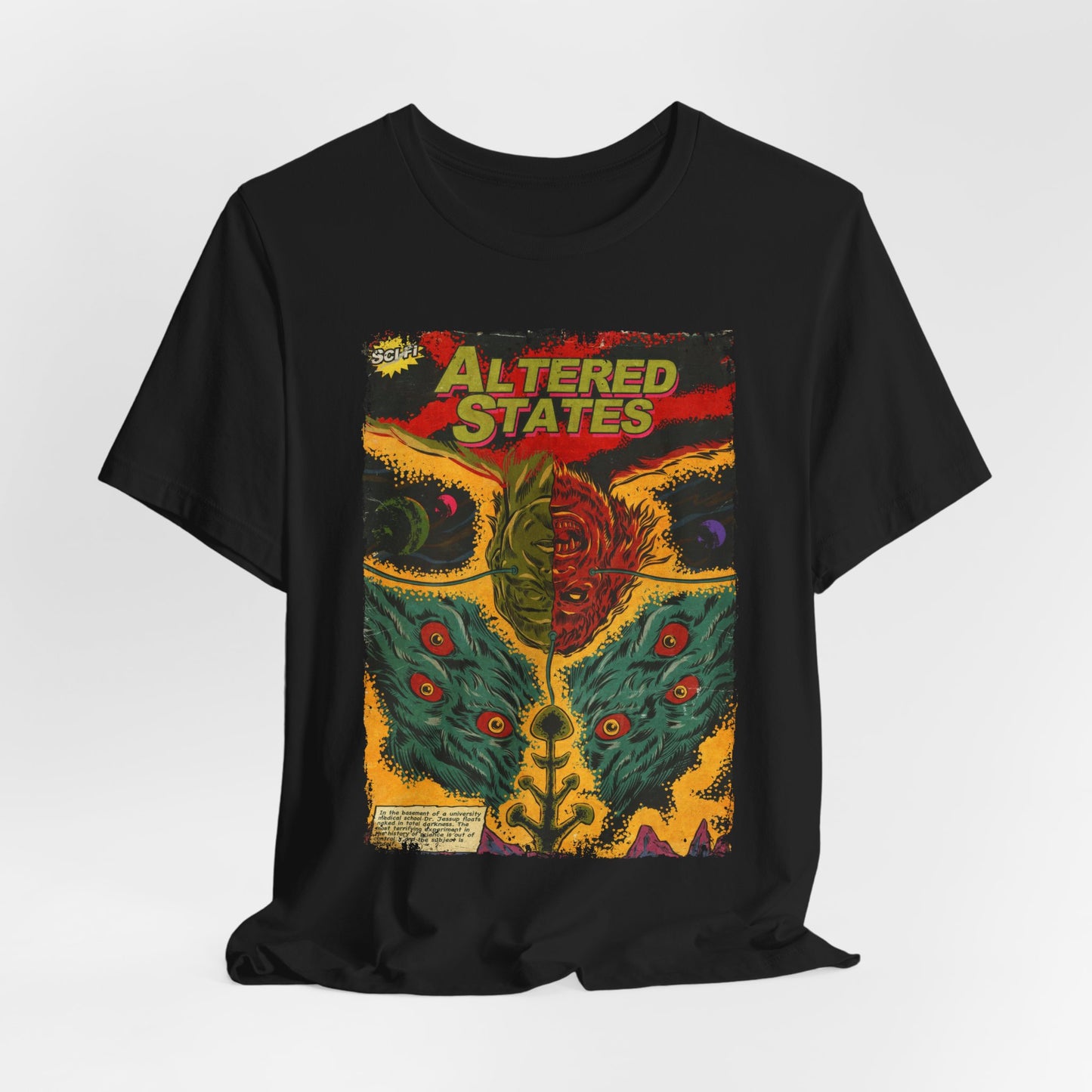Altered States Horror Movie | Unisex Graphic Short Sleeve Tee
