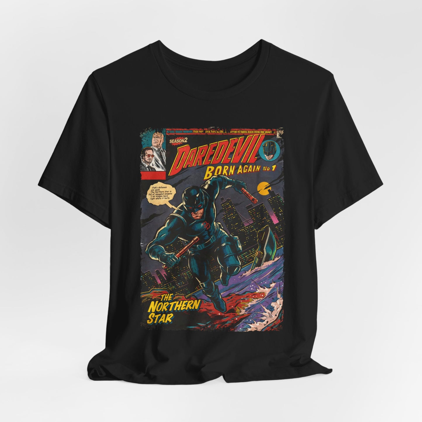 Daredevil Superhero TV Series | Unisex Graphic Short Sleeve Tee