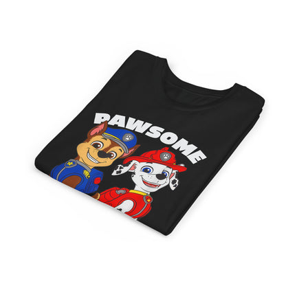 Pawsome Pup Pals - Paw Patrol T-shirt - Animation TV Series Youth Short Sleeve Tee