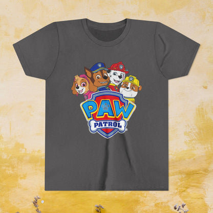 Paw Patrol T-shirt - Animation TV Series Youth Short Sleeve Tee