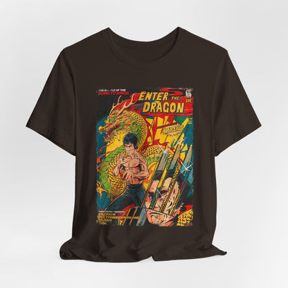 Enter The Dragon Action Movie | Unisex Graphic Short Sleeve Tee