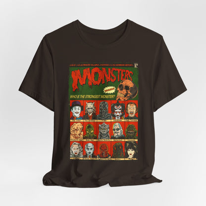Monsters Horror Movie | Unisex Graphic Short Sleeve Tee