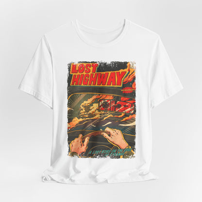 Lost Highway Horror Movie | Unisex Graphic Short Sleeve Tee