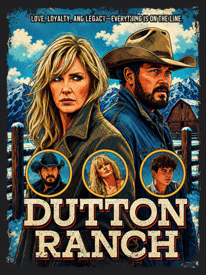 Dutton Ranch TV Series | Unisex Graphic Short Sleeve Tee