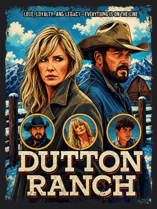 Dutton Ranch TV Series | Unisex Graphic Short Sleeve Tee