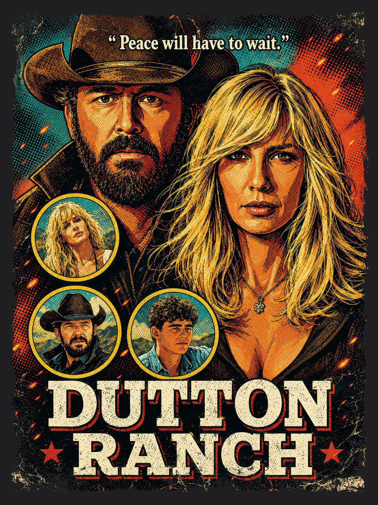 Dutton Ranch TV Series | Unisex Graphic Short Sleeve Tee
