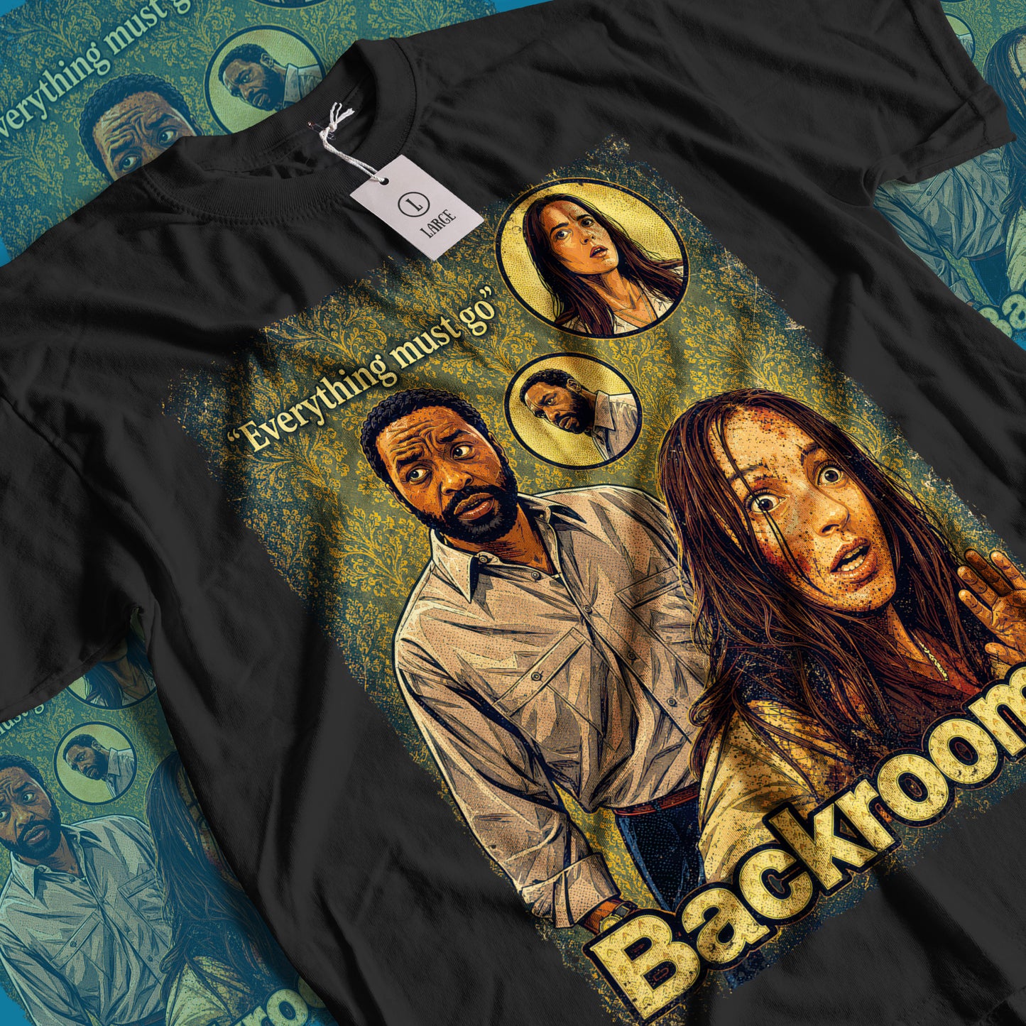Backrooms Horror Movie | Unisex Graphic Short Sleeve Tee