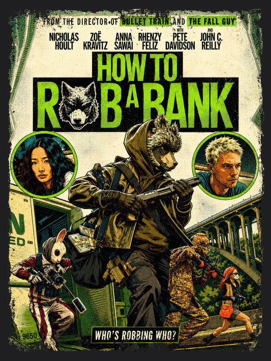 How to Rob a Bank Movie | Unisex Graphic Short Sleeve Tee