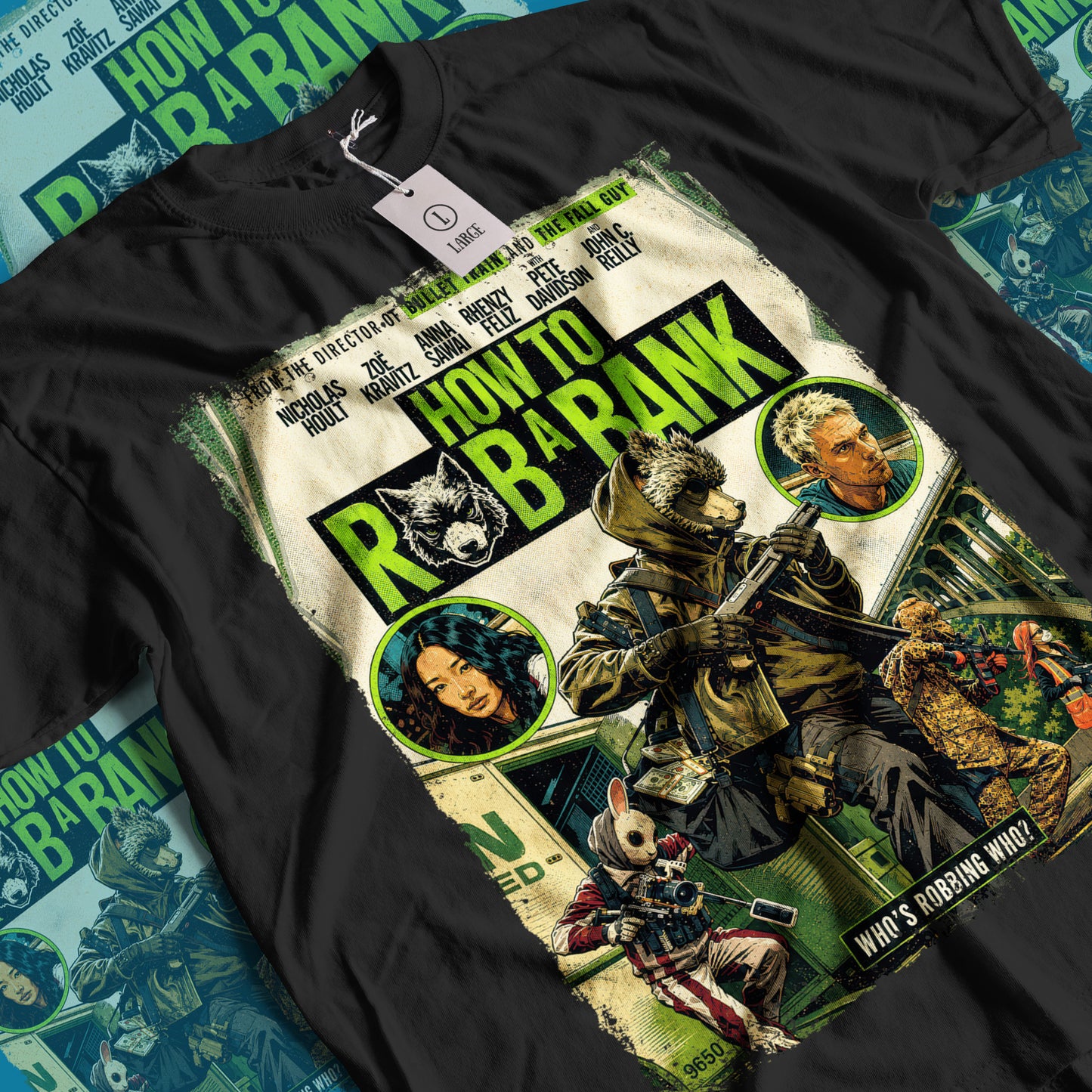 How to Rob a Bank Movie | Unisex Graphic Short Sleeve Tee