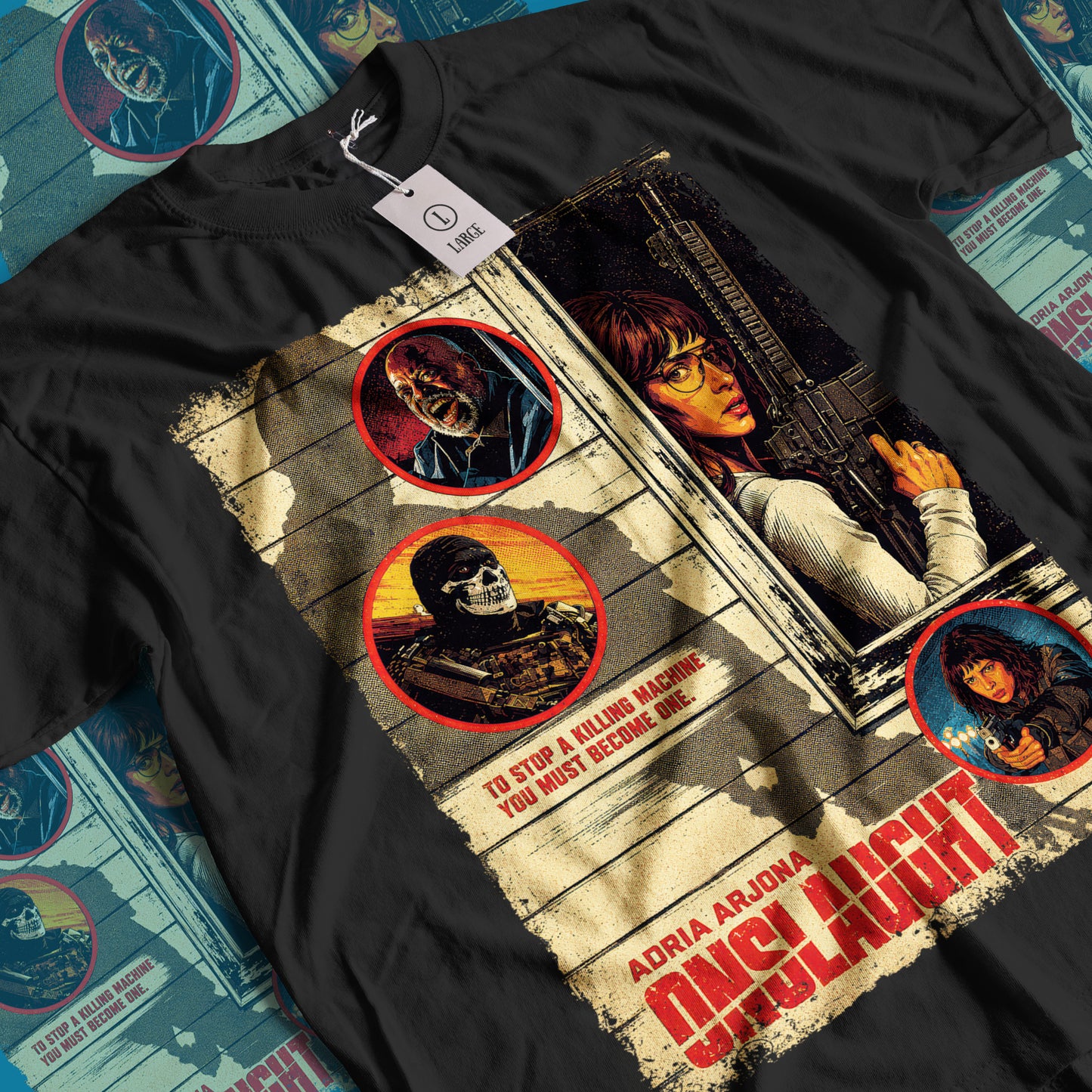 Onslaught Movie | Unisex Graphic Short Sleeve Tee