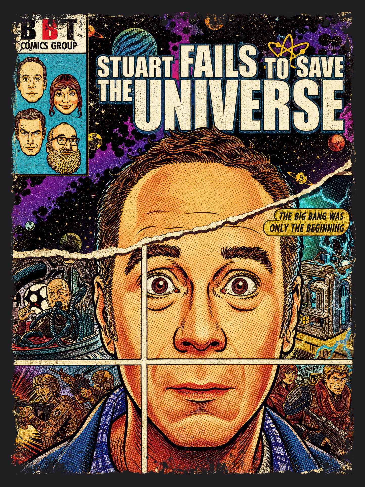Stuart Fails to Save the Universe Movie | Unisex Graphic Short Sleeve Tee