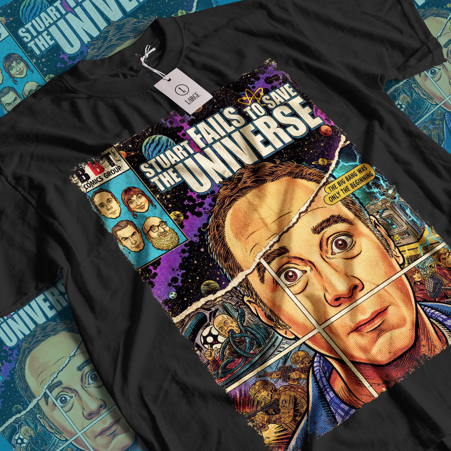 Stuart Fails to Save the Universe Movie | Unisex Graphic Short Sleeve Tee