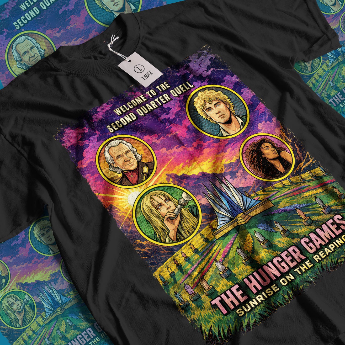 The Hunger Games - Sunrise on the Reaping Movie | Unisex Graphic Short Sleeve Tee