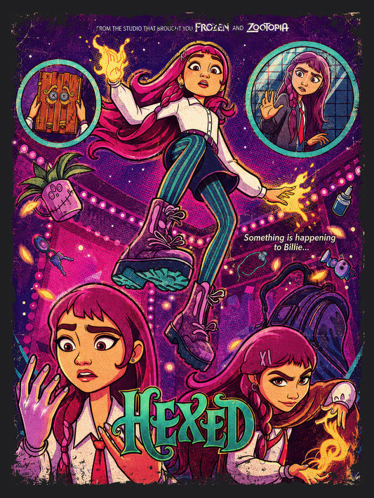Hexed Animation Movie | Unisex Graphic Short Sleeve Tee