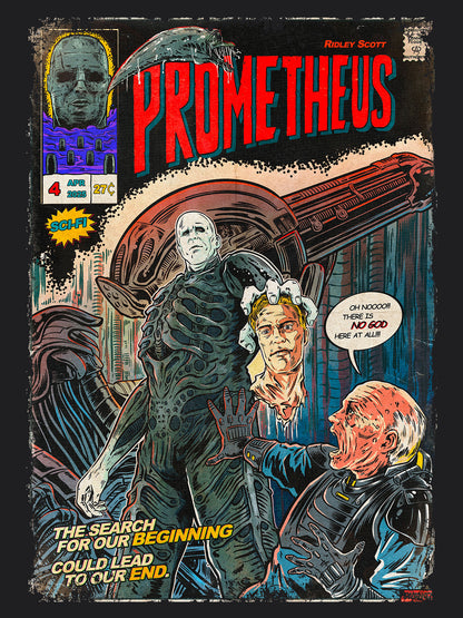 Prometheus Movie | Unisex Graphic Short Sleeve Tee