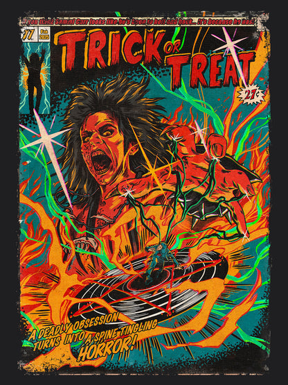 Trick or Treat Horror Movie | Unisex Graphic Short Sleeve Tee