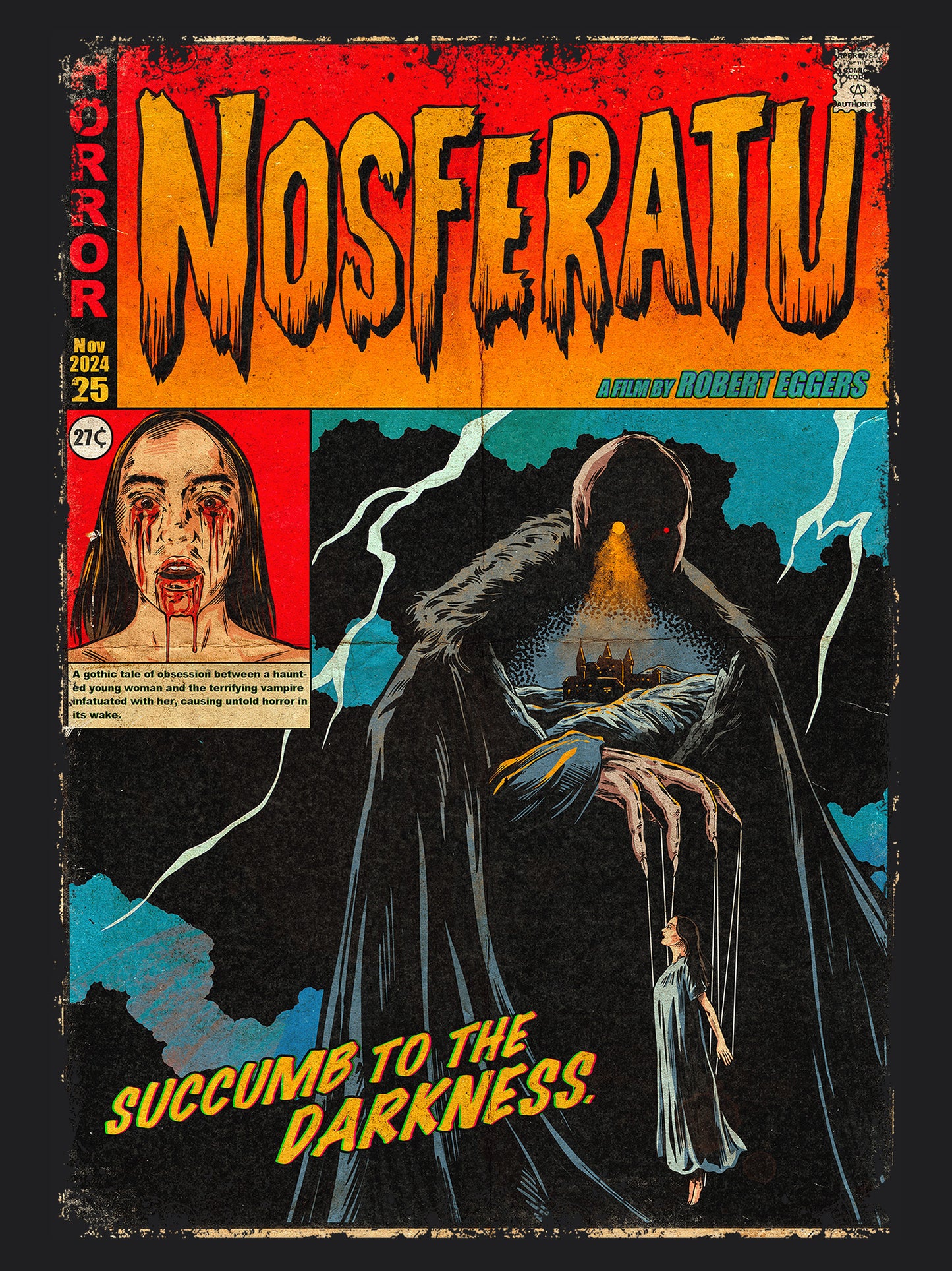 Nosferatu Horror Movie | Unisex Graphic Short Sleeve Tee