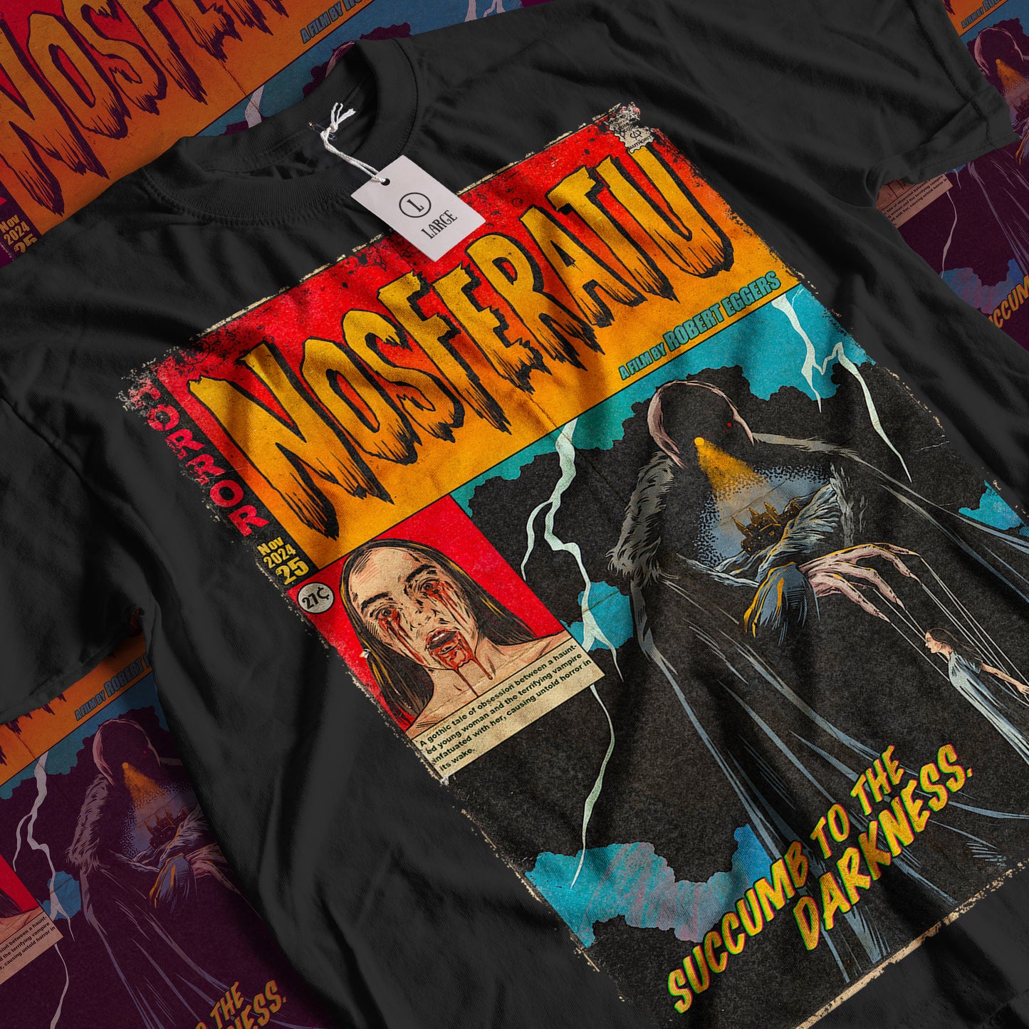 Nosferatu Horror Movie | Unisex Graphic Short Sleeve Tee