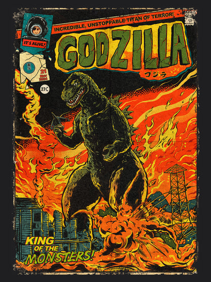 Godzilla Movie | Unisex Graphic Short Sleeve Tee
